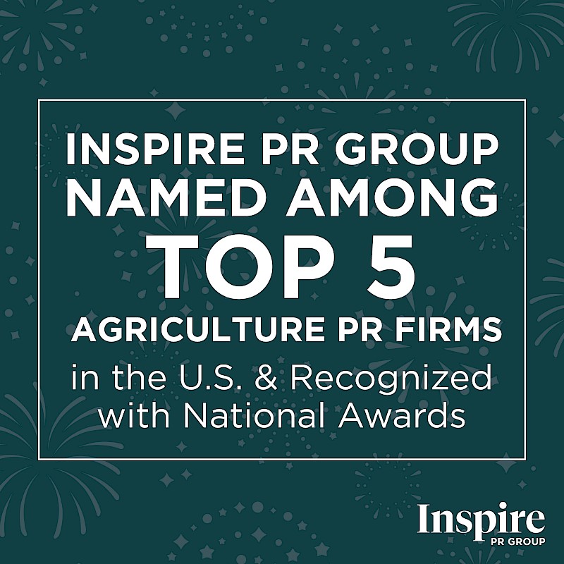 Inspire PR Group is ranked among the top five PR agencies in the United States